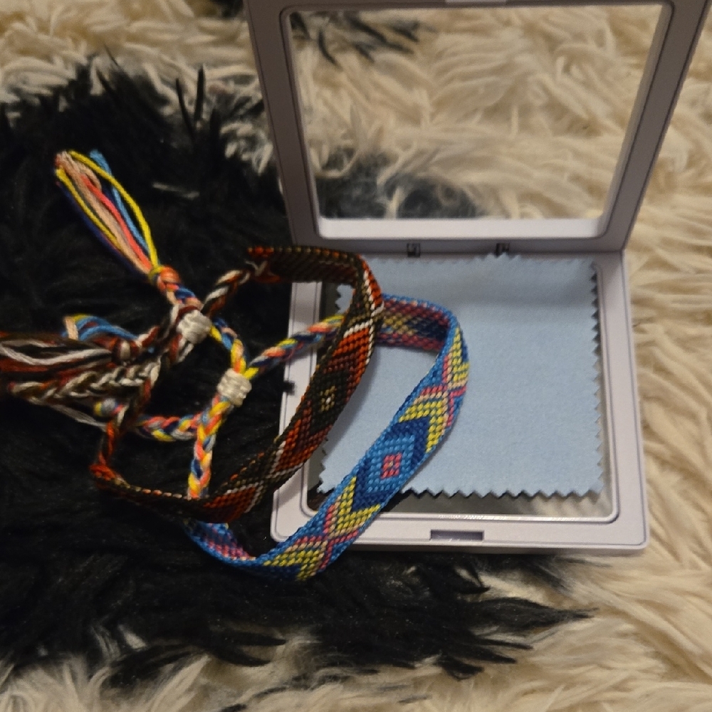 Colorful Woven Friendship Bracelets